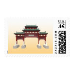 The Gate of  West Lake Huizhou: 3D Model: Postage postage