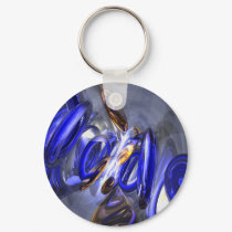 The Gathering Abstract Keychain