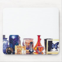 "The Gathering" Glass & Bug Still Life mousepads by PaulJacksonart "The Gathering" Glass & Bug Still Life mousepads
