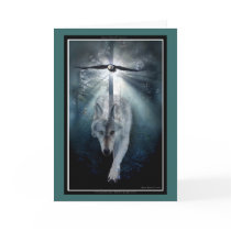 "THE GATHERING" Greeting-card set by RavenSpiritPrints "THE GATHERING" Greeting-card set