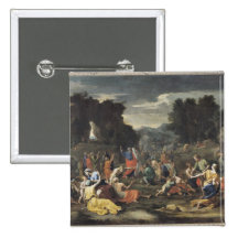 The Gathering of Manna, c.1637-9 Button