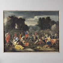 The Gathering of Manna, c.1637-9 Poster
