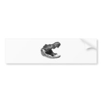 THE GATOR ATTACKS BUMPER STICKER