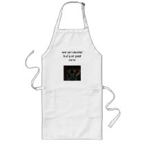 the gay guy, not yet mental but just past sane aprons