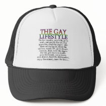 The gay lifestyle mesh hats