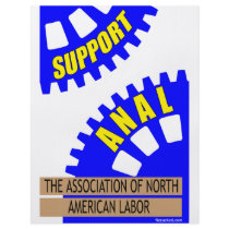 The Gears of Industry Grind the Worker Up! Personalized Flyer