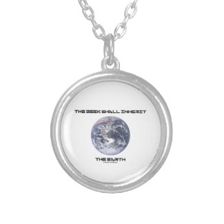 The Geek Shall Inherit The Earth Blue Marble Earth Pendants