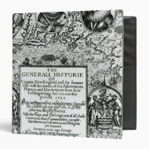 The General Histoire of Virginia Binder