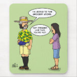 The Generation Fashion Gap. Mousepad