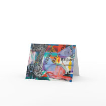 The Genetic Bill of Rights Painting #7 Card by muradian The Genetic Bill of Rights Painting #7 Card