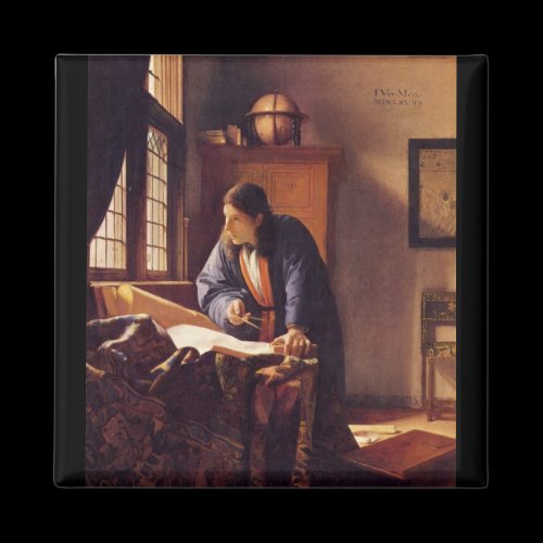 The Geographer by Johannes Vermeer Magnets