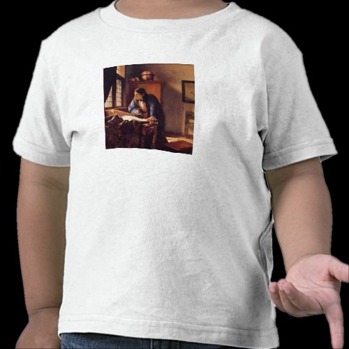 The Geographer by Johannes Vermeer T-shirts