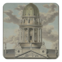 The German Cathedral on the Gendarmenmarkt, 1812 Sticker