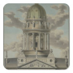 The German Cathedral on the Gendarmenmarkt, 1812 Sticker