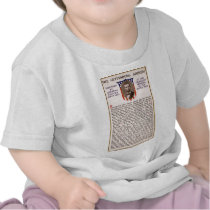 The Gettysburg Address by Abraham Lincoln 1863 T-shirt