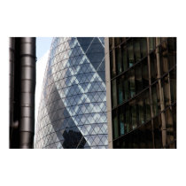 The Gherkin Swiss Re in London posters