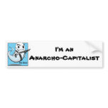 The Ghost Anarcho Bumper Sticker