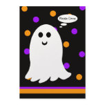 The Ghost of Halloween Birthday Party Invitation