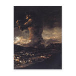 The Giant (or The Colossus), by Francisco Goya 180 Post Card