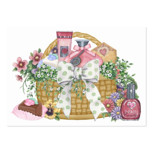 The Gift Basket - SRF Business Card Templates | Zazzle