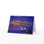 the gift (painting) : thinking of you card