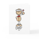 The Gingerbread Man Card