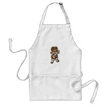The Gingerbread Man Rocks aprons