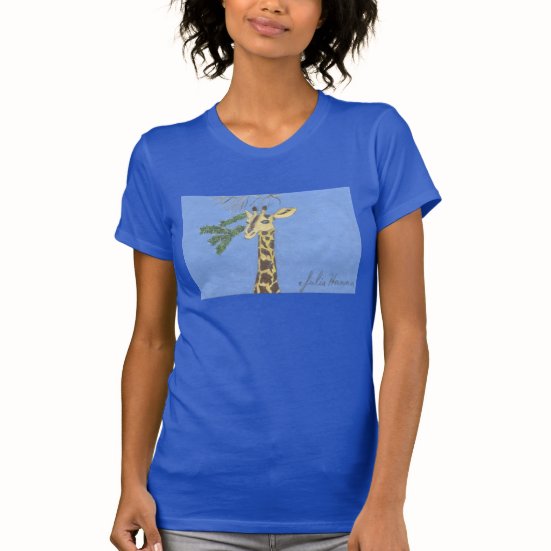 giraffe night shirt