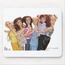 The Girl Crusade Gals mousepads by girlcrusade The Girl Crusade Gals mousepads