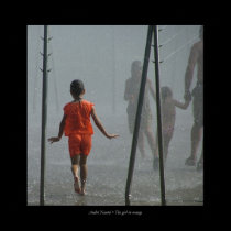 The girl in orange posters