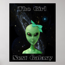 The Girl Next Galaxy Poster