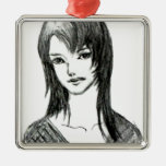 The girl ornament