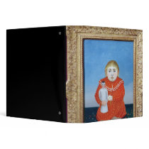 The girl with a doll, c.1892 or c.1904-05 3 ring binders