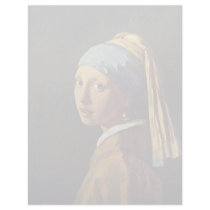 The Girl With A Pearl Earring.,  By Johannes Verme Personalized Letterhead