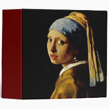 The Girl with a Turban/Girl with the Pearl Earring Binders