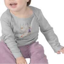 the girl with orange dreams t-shirts