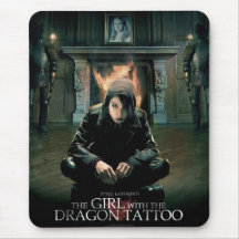 The Girl with the DRAGON TATTOO mousepad