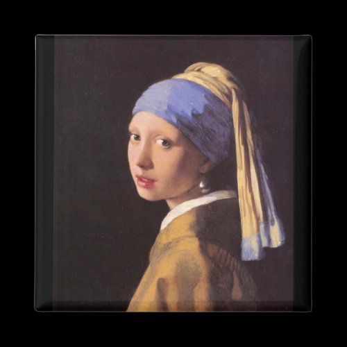 The girl with the pearl earring by Vermeer Magnet