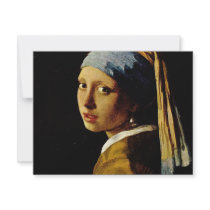 The Girl with Turban / Girl With the Pearl Earring Invitation