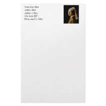 The Girl with Turban / Girl With the Pearl Earring Personalized Stationery
