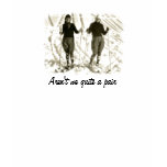 The girls go skiing tee shirts