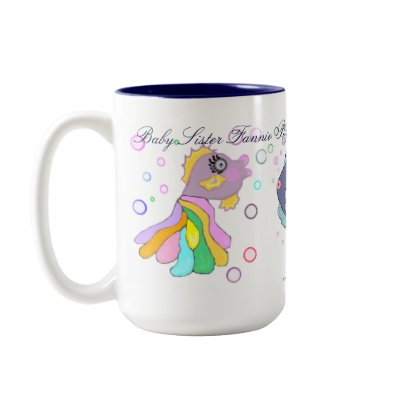 The Girly Fishies Coffee Mugs by Perlyyyy