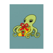 The Giving Octopus postcards by NoadiArt The Giving Octopus postcards