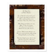 The Gladly Dead (Poem) posters