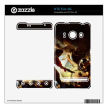 The glare Simsons by Rembrandt Skins For HTC Evo 4G
