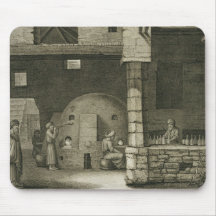 The Glass Bottle Maker, from Volume II Arts and Tr Mousepad