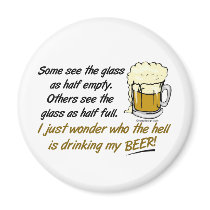 The Glass is Half Full? Magnets magnets