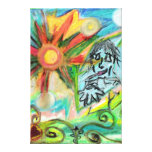 "The Glass Rock"  Oil Pastel by Levi Glassrock canvas prints