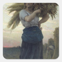 The Gleaner, 1877 Square Stickers