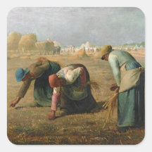 The Gleaners, 1857 Square Sticker